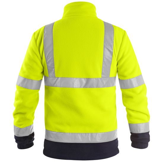 HANORAC FLEECE REFLECTORIZANT PENTRU BĂRBAȚI CXS PRESTON - HANORACE REFLECTORIZANTE - HAINE DE LUCRU