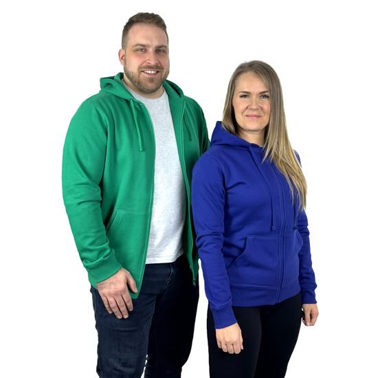 DÁMSKÁ MIKINA TRENDY ZIPPER - MIKINY NA ZIP - OBLEČENÍ
