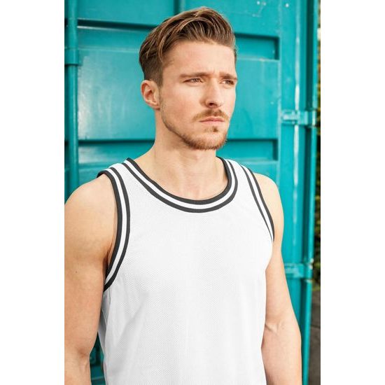 HERREN SPORT TANKTOP IN VERLÄNGERTER PASSFORM - SPORT TANK TOPS - SPORT KLEIDUNG