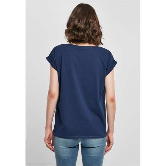 DAMEN T-SHIRT MIT UMGESCHLAGENEN ÄRMELN - KURZARM-T-SHIRTS - KLEIDUNG