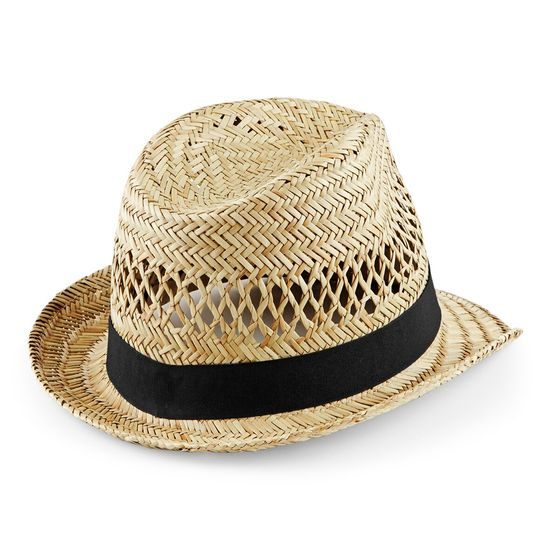 SLAMĚNÝ KLOBOUK SUMMER TRILBY - PLÁŽOVÉ KLOBOUKY - KŠILTOVKY A ČEPICE