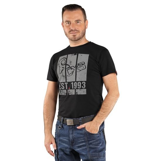 TRICOU CU IMPRIMEU PENTRU BĂRBAȚI CXS WILDER - TRICOURI CU MÂNECĂ SCURTĂ - ÎMBRĂCĂMINTE