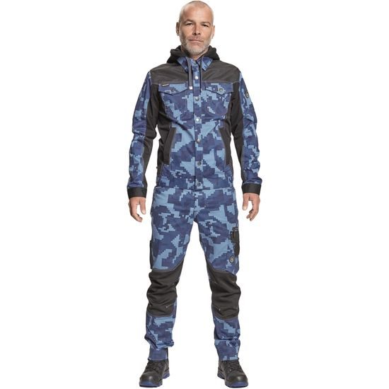 PRACOVNÍ BLŮZA S KAPUCÍ NEURUM CAMOUFLAGE - BLŮZY - PRACOVNÍ ODĚVY