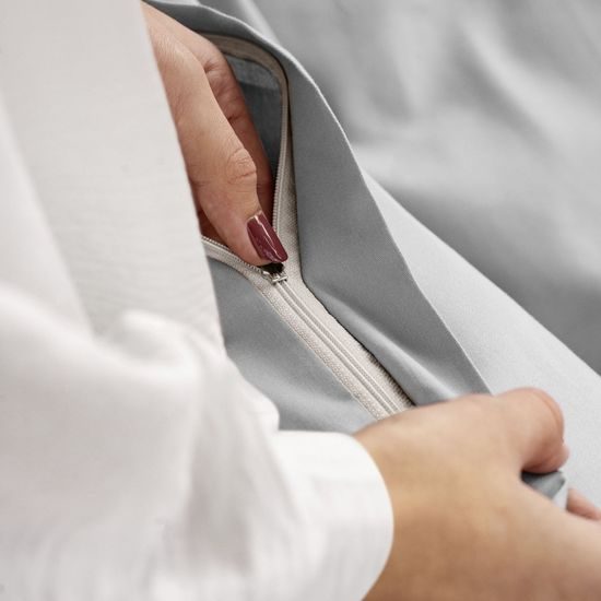 POVLAK NA POLŠTÁŘEK Z BAVLNĚNÉHO SATÉNU - POVLAKY NA POLŠTÁŘKY - DOMÁCNOST