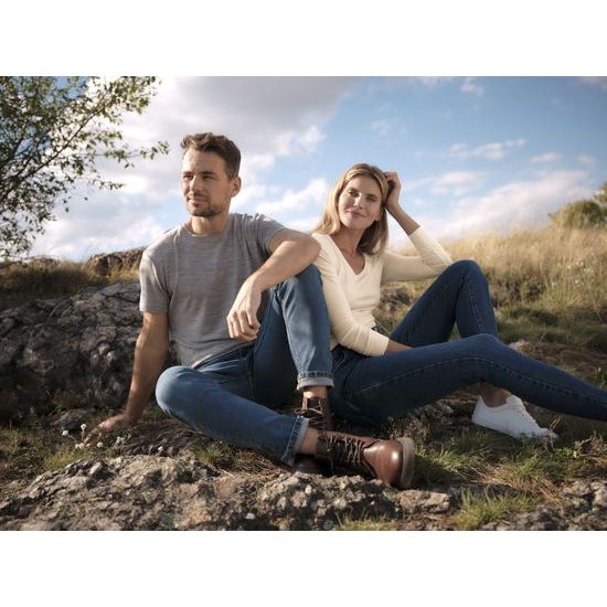 DAMEN LANGARM-T-SHIRT MERINO RISE LS - LANGARM-T-SHIRTS - KLEIDUNG