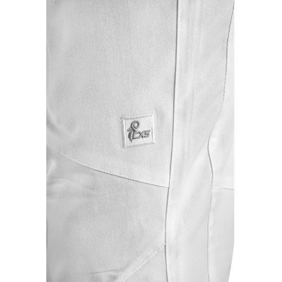 BÍLÉ PÁNSKÉ PRACOVNÍ KALHOTY CXS EDWARD PRO - ZDRAVOTNICKÉ KALHOTY - PRACOVNÍ ODĚVY