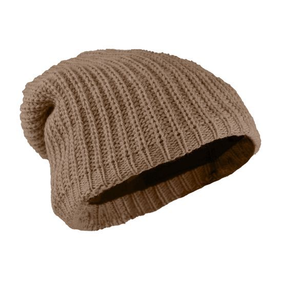 DAMEN LANGE WINTER BEANIE MIT FLEECE - STRICKMÜTZEN - ACCESSOIRES