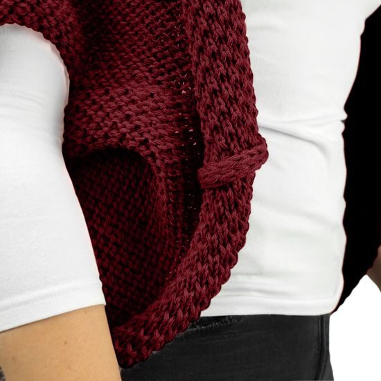 PLETENÝ KARDIGAN S VARIABILNÍ DÉLKOU - SVETRY - OBLEČENÍ