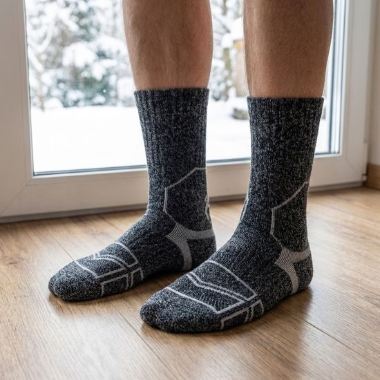 ZIMNÉ PONOŽKY CXS MERINOFLEX - KLASICKÉ PONOŽKY - OBUV