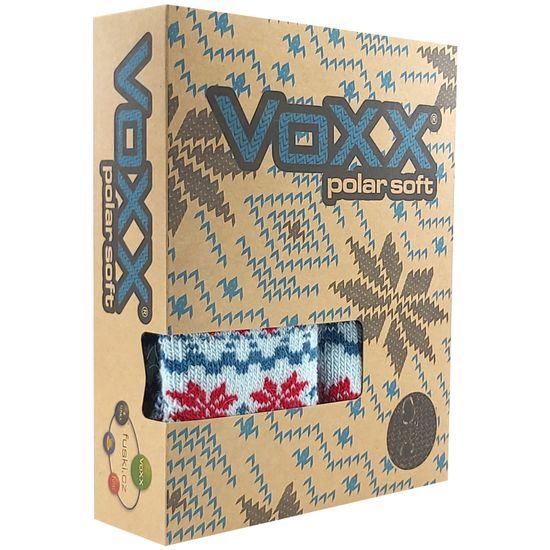 SET ZIMNÍCH PLETENÝCH PONOŽEK A PALČÁKŮ - KLASICKÉ PONOŽKY - OBUV