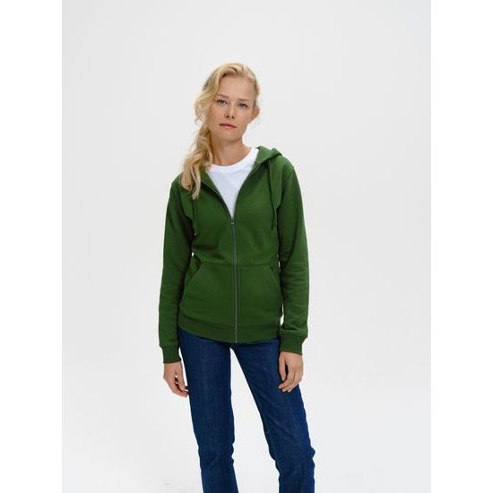 DÁMSKÁ MIKINA TRENDY ZIPPER - MIKINY NA ZIP - OBLEČENÍ