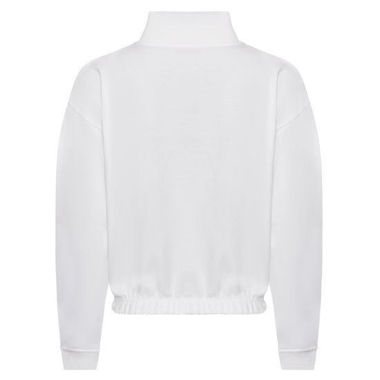 BLUZĂ DE DAMĂ CROP TOP CU FERMOAR - HANORAC FĂRĂ FERMOAR - ÎMBRĂCĂMINTE