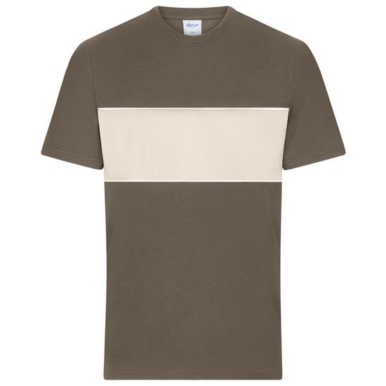 TRICOU CU BANDĂ CONTRASTANTĂ 8049 - TRICOURI CU MÂNECĂ SCURTĂ - ÎMBRĂCĂMINTE