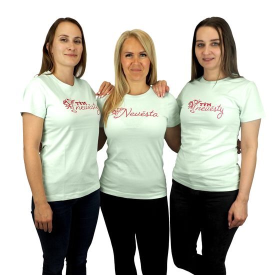 TRIČKO NEVĚSTA PŘÍPITEK - SVATBA - OBLEČENÍ