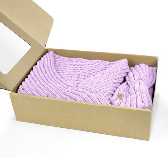 DARČEKOVÉ BALENIE: PLETENÉ PONČO A ČELENKA - SVETRE BEZ RUKÁVOV - OBLEČENIE