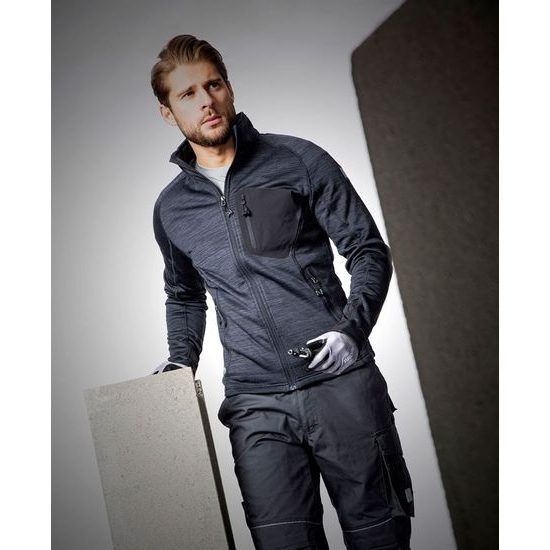 HANORAC PENTRU BĂRBAȚI ARDON BREEFFIDRY MELANGE - HANORACE SPORT CU FERMOAR - ECHIPAMENT SPORTIV