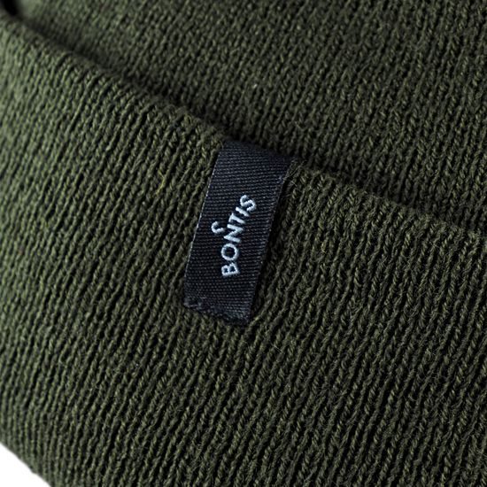 STRICKMÜTZE MIT STICKEREI DACKEL - JÄGER - KLEIDUNG