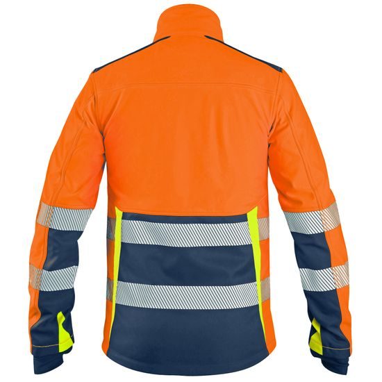 FÉRFI FÉNYVISSZAVERŐ SOFTSHELL DZSEKI CXS BENSON - FÉNYVISSZAVERŐ DZSEKIK - MUNKARUHÁZAT