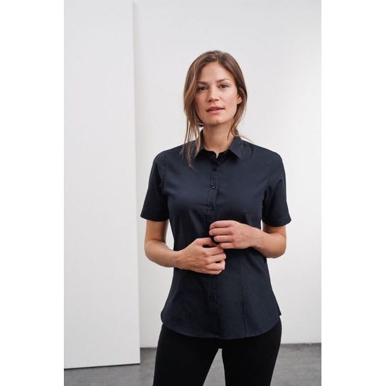 WOMEN'S SHORT SLEEVE SHIRT JN679 - SHORT SLEEVE SHIRTS - CLOTHING