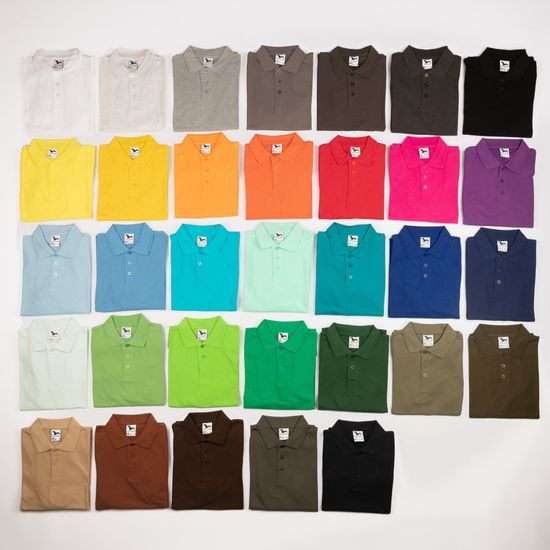 PÁNSKÁ POLOKOŠILE PIQUE POLO - POLOKOŠILE S KRÁTKÝM RUKÁVEM - OBLEČENÍ