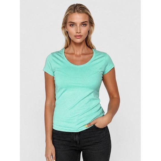 TRICOU FEMEI FIT V-NECK - TRICOURI CU MÂNECĂ SCURTĂ - ÎMBRĂCĂMINTE