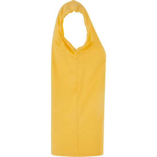 DAMEN T-SHIRT MIT UMGESCHLAGENEN ÄRMELN - KURZARM-T-SHIRTS - KLEIDUNG