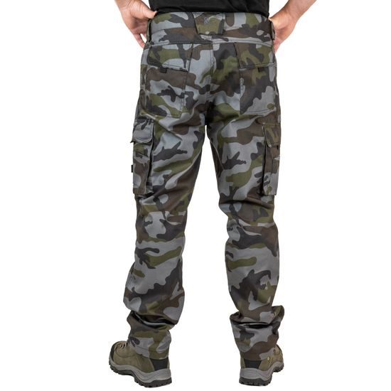 CAMOUFLAGE HERREN HOSE CXS CAMO - ANGLERHOSEN - ARBEITS KLEIDUNG