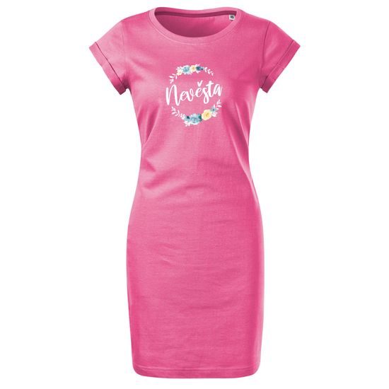 ŠATY NEVĚSTA LUČNÍ VĚNEC - SVATBA - OBLEČENÍ