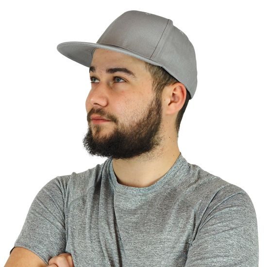 UNISEX CAP 6P RAP - MIT GERADEM SCHIRM - CAPS UND MÜTZEN