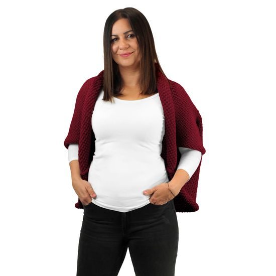 PLETENÝ KARDIGAN S VARIABILNÍ DÉLKOU - SVETRY - OBLEČENÍ