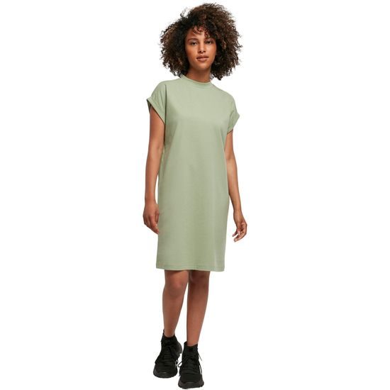 LÄSSIGES BAUMWOLLKLEID MIT STEHKRAGEN - KLEIDER - KLEIDUNG
