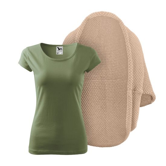 DAMEN SET: STRICKCARDIGAN UND T-SHIRT - PULLOVER - KLEIDUNG