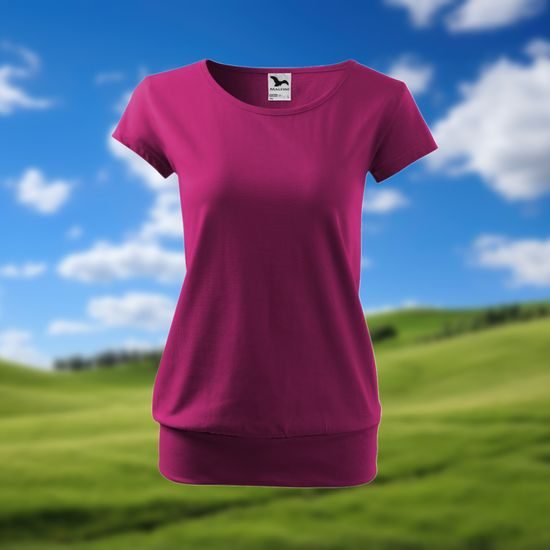 DÁMSKÉ TRIČKO CITY - TRIČKA S KRÁTKÝM RUKÁVEM - OBLEČENÍ