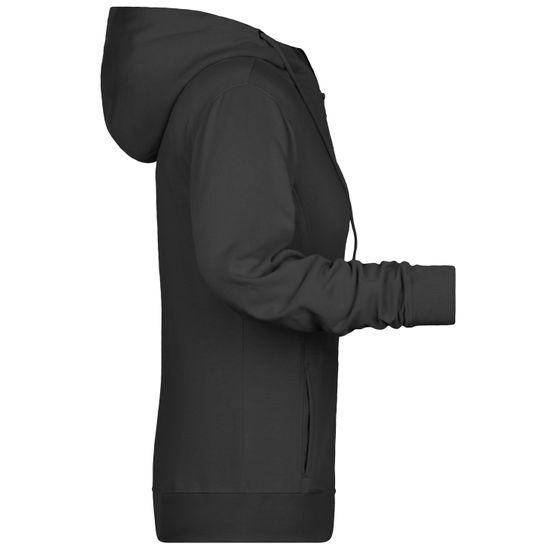 HANORAC DE DAMĂ CU FERMOAR DIN BUMBAC BIO 8025 - HANORACE CU FERMOAR - ÎMBRĂCĂMINTE