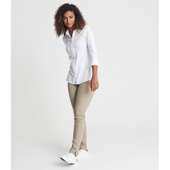 DÁMSKÉ KALHOTY SKINNY CHINO LILY - CHINO KALHOTY - OBLEČENÍ