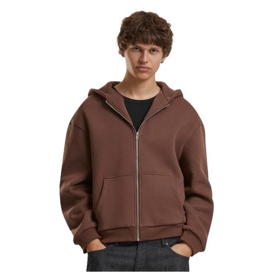 HEBKÁ PÁNSKA MIKINA NA ZIPS FLUFFY - MIKINY NA ZIPS - OBLEČENIE