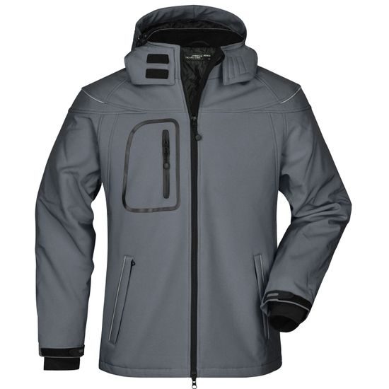 JACHETĂ PENTRU BĂRBAȚI DE IARNĂ SOFTSHELL JN1000 - GECI SPORT SOFTSHELL - ECHIPAMENT SPORTIV