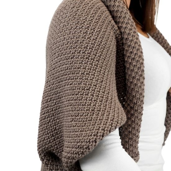 KÖTÖTT KARDIGÁN VÁLTOZTATHATÓ HOSSZÚSÁGGAL - SZVETTEREK - RUHÁZAT