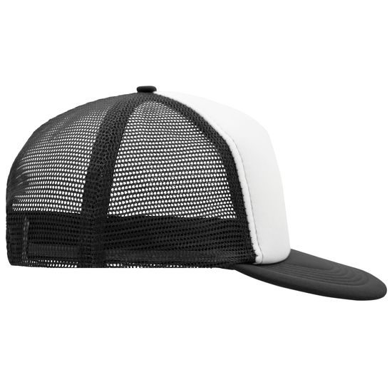 LAPOS KARIMÁJÚ TRUCKER SAPKA MB6207 - EGYENES SILTTEL - BASEBALL SAPKÁK ÉS SAPKÁK