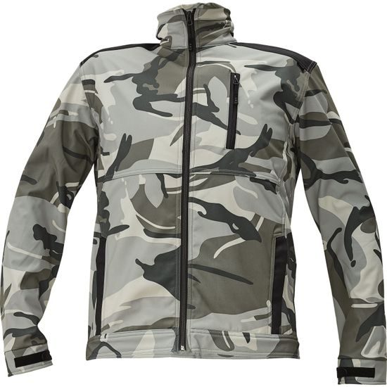 CAMOUFLAGE SOFTSHELLJACKE CRAMBE - SOFTSHELLJACKEN - KLEIDUNG