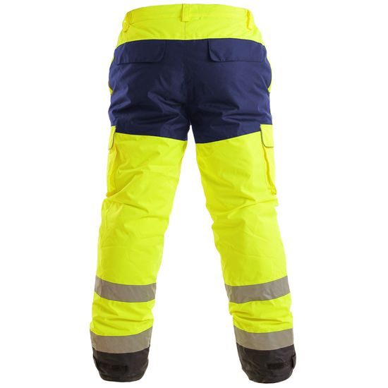 PANTALONI SCURȚI DE IARNĂ REFLECTORIZANȚI PENTRU BĂRBAȚI CARDIFF - PANTALONI REFLECTORIZANȚI - HAINE DE LUCRU