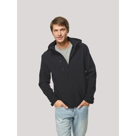 PÁNSKÁ SOFTSHELLOVÁ BUNDA TRAIL - SPORTOVNÍ SOFTSHELLOVÉ BUNDY - SPORTOVNÍ OBLEČENÍ