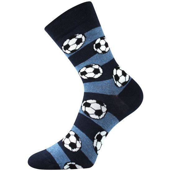 DĚTSKÉ PONOŽKY S MOTIVEM FOTBAL - 3 PÁRY - DĚTSKÉ PONOŽKY - DĚTSKÉ OBLEČENÍ