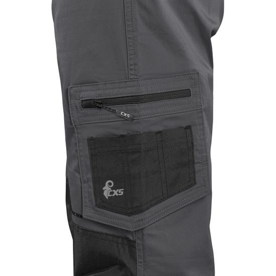 PÁNSKÉ PRACOVNÍ KALHOTY S LACLEM CXS SOLIS FLEX - MONTÉRKY S LACLEM - PRACOVNÍ ODĚVY