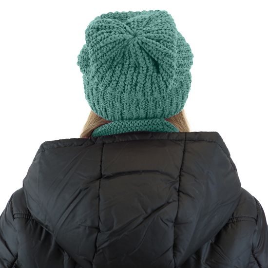 CĂCIULĂ DE DAMĂ CU DESIGN LEJER ȘI CĂZUT - CĂCIULI TRICOTATE - ACCESORII