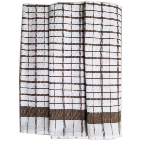 PROSOP DE BUCĂTĂRIE ÎN CAROURI EGYPT – SET 3 BUCĂȚI - PROSOAPE DE BUCĂTĂRIE - GOSPODĂRIE