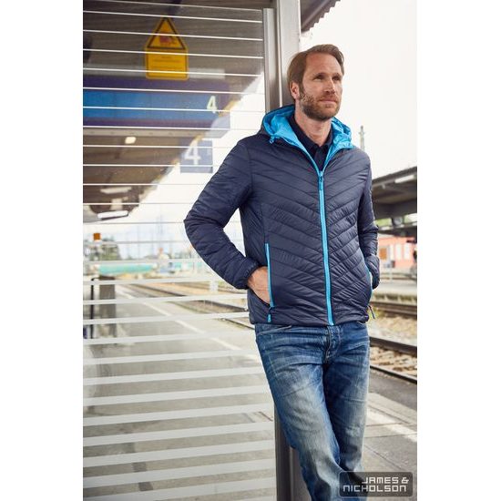 LEICHTE HERREN WENDEJACKE JN1092 - SPORT STEPPJACKEN - SPORT KLEIDUNG