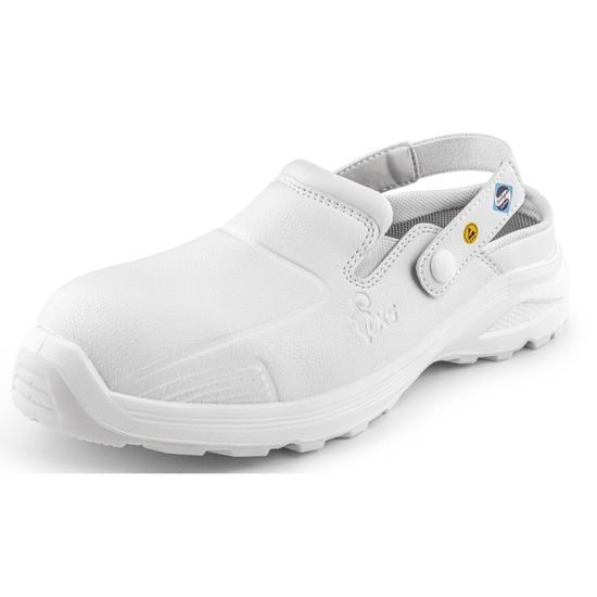 ARBEITSPANTOLETTEN CXS WHITE ADDA OB ESD - ARBEITSSANDALEN - SCHUHE