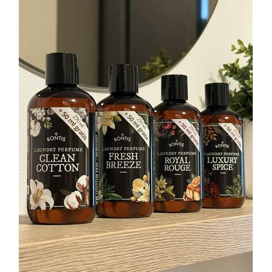 PARFÉM NA PRANÍ CLEAN COTTON 300 ML - PARFÉMY NA PRANÍ - DOMÁCNOST