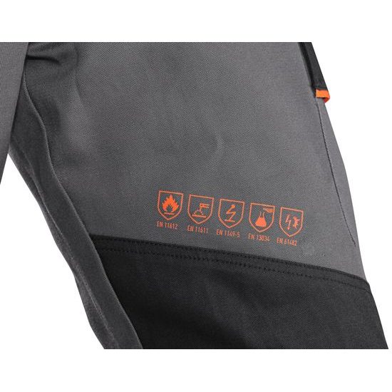 PÁNSKE PRACOVNÉ MULTIFUNKČNÉ NOHAVICE CXS WORKTECH-MULTI - ZVÁRAČSKÉ MONTÉRKY - PRACOVNÉ ODEVY